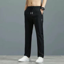 Load image into Gallery viewer, 🧊 Men's Ice Silk Plus Size Straight-Leg Pants