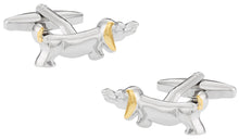 Load image into Gallery viewer, Dachshund Dog Cufflinks