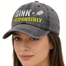 Load image into Gallery viewer, Pickleball Baseball Caps – Adjustable Embroidered Cotton Hats