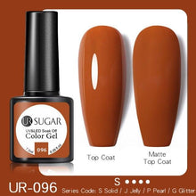 Load image into Gallery viewer, Dark Blue Matte Colorful UV Nail Gel Polish Semi Permanent Popular High Quality Fashion Design