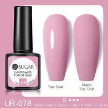 Load image into Gallery viewer, Dark Blue Matte Colorful UV Nail Gel Polish Semi Permanent Popular High Quality Fashion Design