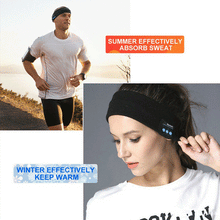 Load image into Gallery viewer, Bluetooth Sports Headband Hifi Headphones Wireless Earphone