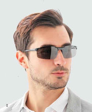 Load image into Gallery viewer, Men Women Polarized Semi-Rimless Driver Rider Sunglasses