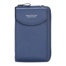 Load image into Gallery viewer, Dazzling Women Wallet Bags Big Card Holder Clutch Messenger Long Shoulder Straps - Trendy Designer Female Clutch Cross Body Bag