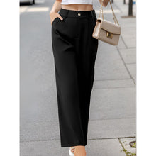 Load image into Gallery viewer, Women’s Elegant Suit Pants with Pockets – Office Trousers