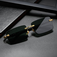 Load image into Gallery viewer, Rimless Crystal Sunglasses – Lightweight & Trendy