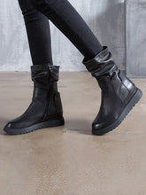 Load image into Gallery viewer, Leisure Fashion Solid Leather Martin Boots