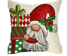 Load image into Gallery viewer, Christmas Decorations Pillow Covers Sofa Square Throw Pillow Cases Stamping Snowflake Waist Cushion Cover Home Bed Decor
