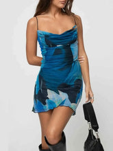 Load image into Gallery viewer, Stylish Cowl Neck Cami : Mini Dress
