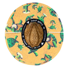 Load image into Gallery viewer, Peter Grimm Grateful Dead Dancing Turtles Lifeguard - Straw Lifeguard Hat