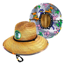 Load image into Gallery viewer, Peter Grimm Grateful Dead Sugar - Rye Straw Lifeguard Hat