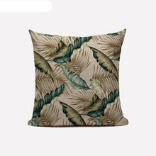 Load image into Gallery viewer, Decorative Linen Cotton Pillow Case Green Throw Pillowcase Outdoor Throw Pillow Cases Decorative Cushion Cover Cotton Linen Farmhouse Home Decor For Couch Sofa Bedroom Farmhouse Style Cushion Cover