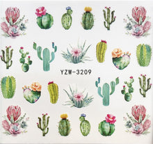 Load image into Gallery viewer, Designer Water Transfer Tips Nail Art Pink Rose Flower Sticker Decals Women Beauty Wedding Nails Love Nail Art Decoration Pop Art Nail Stickers Sexy Girl Designs Comics Water Transfer Decals Manicure DIY Lips Nail Art Decorations Slider Nail Art Stickers