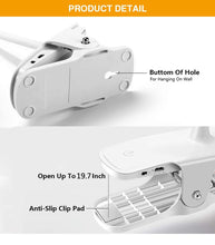 Load image into Gallery viewer, Desk Lamp Touch Clip Study Light Gooseneck Desktop USB Rechargeable Bedroom Lamp Bedside Bedside Desk Clip-on Table Lamp Decorative Table Lamp Cute Study Lamps for Bedroom Décor