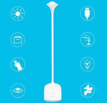 Load image into Gallery viewer, Desk Lamp USB Led Table Lamp 14 LED Table Lamp with Clip Bed Reading Book Light LED Desk Lamp Table Touch 3 Modes Blue Decorative Table Lamp Cute Study Lamps for Bedroom Décor