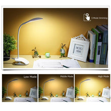 Load image into Gallery viewer, Desk Lamp USB Led Table Lamp 14 LED Table Lamp with Clip Bed Reading Book Light LED Desk Lamp Table Touch 3 Modes Blue Decorative Table Lamp Cute Study Lamps for Bedroom Décor