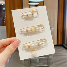 Load image into Gallery viewer, Detachable Metal Pins Pants Pin Retractable Button Sewing-Free Buckles for Jeans Perfect Fit Reduce Waist Trouser Opening Pin Fixed Buckle Large Trousers Waist Small Safety Pin