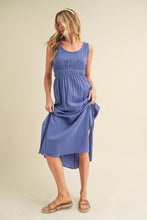 Load image into Gallery viewer, New Summer Side Slit Round Neck Sleeveless Tank Dress For Women – Versatile, Comfortable & Stylish for Warm Weather
