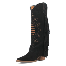 Load image into Gallery viewer, Dingo Spirit Trail - Women's Suede Leather Cowgirl Boots