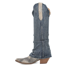 Load image into Gallery viewer, Dingo Shabby - Women's Denim Cowgirl Boots