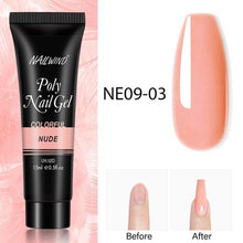 Load image into Gallery viewer, Diamond Gel Nail Polish Poly 15ml Semi Permanent UV Manicure Reflective Sparkling Luxury Shine Design For Women and Girls
