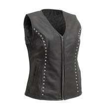 Load image into Gallery viewer, Diana - Women's Motorcycle Leather Vest