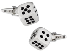 Load image into Gallery viewer, Dice Cufflinks