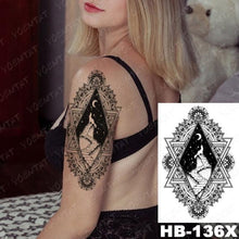 Load image into Gallery viewer, Different Stylish Waterproof Temporary Tattoo Sticker Heart Knife Angel Makeup Tattoos For Women Men