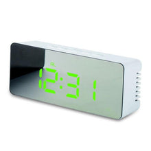 Load image into Gallery viewer, Digital Alarm Clock Alarm Clocks Adjustable Volume Alarm Clock for Bedroom Electronic 7 Inch Number Desktop Alarm Clocks For Kids Bedroom LED Screen for Kids Bedroom Temperature Snooze Function Desk Table Clock LED Clock Electronic Watch Table