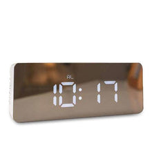 Load image into Gallery viewer, Digital Alarm Clock Alarm Clocks Adjustable Volume Alarm Clock for Bedroom Electronic 7 Inch Number Desktop Alarm Clocks For Kids Bedroom LED Screen for Kids Bedroom Temperature Snooze Function Desk Table Clock LED Clock Electronic Watch Table