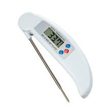 Load image into Gallery viewer, Digital Foldable Thermometer Food BBQ Meat Oven Instant Read Food Thermometer For Cooking Digital Kitchen Thermometer Probe With Backlight & Reversible Display Cooking Thermometer For Folding Kitchen Thermometer For Cooking Water Oil Grill Tools