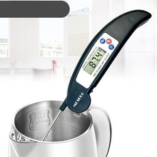 Load image into Gallery viewer, Digital Foldable Thermometer Food BBQ Meat Oven Instant Read Food Thermometer For Cooking Digital Kitchen Thermometer Probe With Backlight & Reversible Display Cooking Thermometer For Folding Kitchen Thermometer For Cooking Water Oil Grill Tools