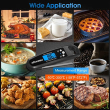Load image into Gallery viewer, Digital Kitchen Food Thermometer For Meat Water Milk Cooking Oven Cooking Food Min Max Thermometer Magnetic Waterproof with Backlight for Adults Kitchen Grill Steak Out Food Probe BBQ Electronic Oven Thermometer Kitchen Tools