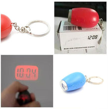 Load image into Gallery viewer, Digital Time Projection Clock Mini LED Clock With Time Projection Wake Up Light Alarm Clock for Heavy Sleeper Portable Digital Watch Night Light Magic Projector Clock