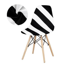 Load image into Gallery viewer, Dining Chair Cover Lounge Armless Chair Protector Stretchable Slipcovers for Dining Room Living Room Seat Cover For Shell Chair Washable Removable Armless Shell Chair Cover And Home Hotel Slipcover Seat Case