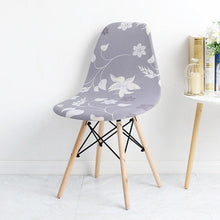 Load image into Gallery viewer, Dining Chair Cover Lounge Armless Chair Protector Stretchable Slipcovers for Dining Room Living Room Seat Cover For Shell Chair Washable Removable Armless Shell Chair Cover And Home Hotel Slipcover Seat Case