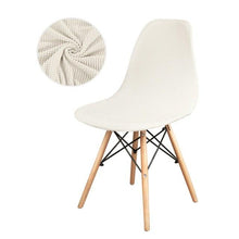 Load image into Gallery viewer, Dining Chair Cover Lounge Armless Chair Protector Stretchable Slipcovers for Dining Room Living Room Seat Cover For Shell Chair Washable Removable Armless Shell Chair Cover And Home Hotel Slipcover Seat Case