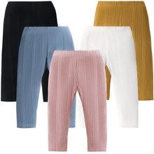 Load image into Gallery viewer, 5 Pack Baby Pants Toddler - Toddler Girl Ribbed Bell Bottoms - 18-24 Months - # BAAA1B1510003