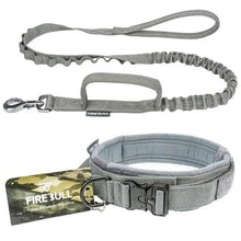 Load image into Gallery viewer, Dog Collar Leash Adjustable Military Nylon Rope Dog Collar Leash Set Adjustable Dog Collars for Medium Large Dogs Durable Pet Collar Nylon Big Dog Collar Training for Medium Large Dogs Accessories