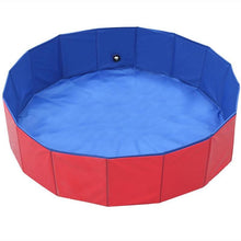 Load image into Gallery viewer, Dog Pool Foldable Dog Swimming Pool Pet Bath Swimming Tub Bathtub Pet Swimming Pool Collapsible Bathing Pool for Dogs Cats Kids Dog Swimming Pool For Large & Small Dogs