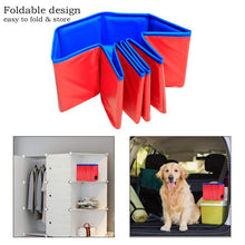 Load image into Gallery viewer, Dog Swimming Pool Foldable Pet Bath Swimming Tub Bathtub Pet Collapsible Bathing Pool for Dogs Cats Kids Big Size Bathing Pool Pet Pool Bathing Tub Outdoor Swimming Pool for Large Small Dogs