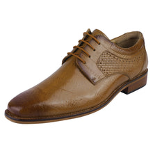 Load image into Gallery viewer, Donald Genuine Leather Oxford Style Tread Design Dress Shoes
