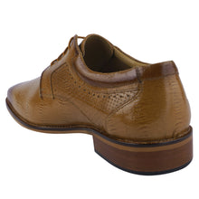 Load image into Gallery viewer, Donald Genuine Leather Oxford Style Tread Design Dress Shoes