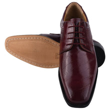 Load image into Gallery viewer, Donald Genuine Leather Oxford Style Tread Design Dress Shoes