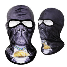 Load image into Gallery viewer, Double Eye Hole Animal Head Hat Horror Role-Playing Full Face Mask Riding Hunting Balaclava Sweat-Absorbent And Breathable Scarf Dustproof Headgear Unisex Cycling Equipment Racing Breather Mask Tactical Airsoft Cap Scarf Mask Ski Hat Spring Summer For Men