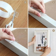 Load image into Gallery viewer, Double Sided Magic Transparent Reusable Waterproof Easy Use Tape Home Accessories Useful Multipurpose Tapes