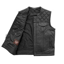 Load image into Gallery viewer, Downside Men's Motorcycle Leather Vest