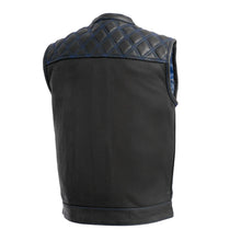 Load image into Gallery viewer, Downside Men's Motorcycle Leather Vest