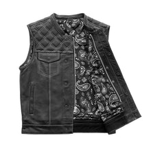 Load image into Gallery viewer, Downside Men's Motorcycle Leather Vest