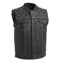 Load image into Gallery viewer, Downside Men's Motorcycle Leather Vest